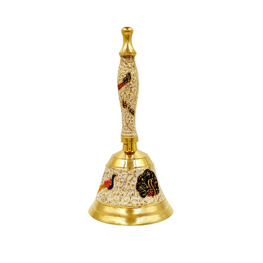 Brass Hand Bell (Pooja Ghanti)