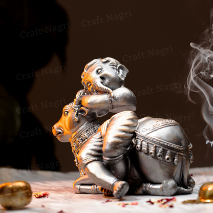 Nandi Ganesha (8.5 Inches)