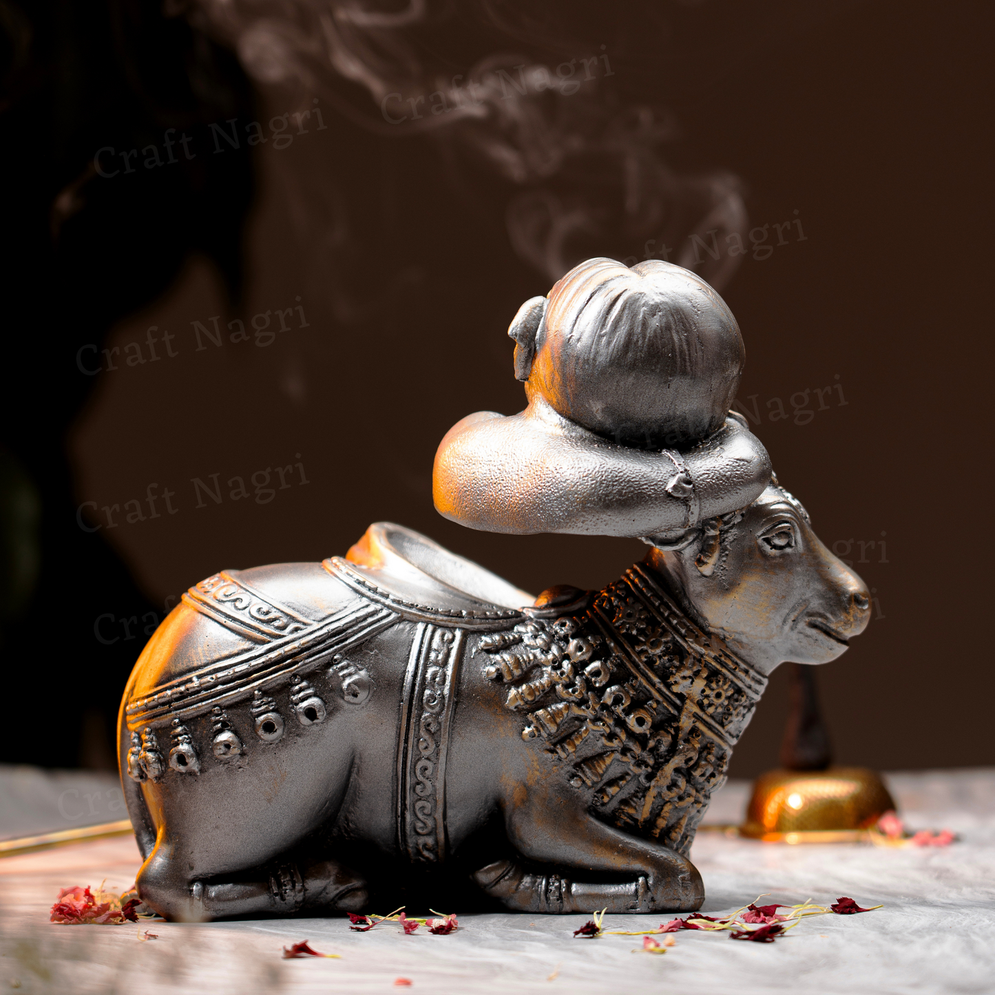 Nandi Ganesha (8.5 Inches)