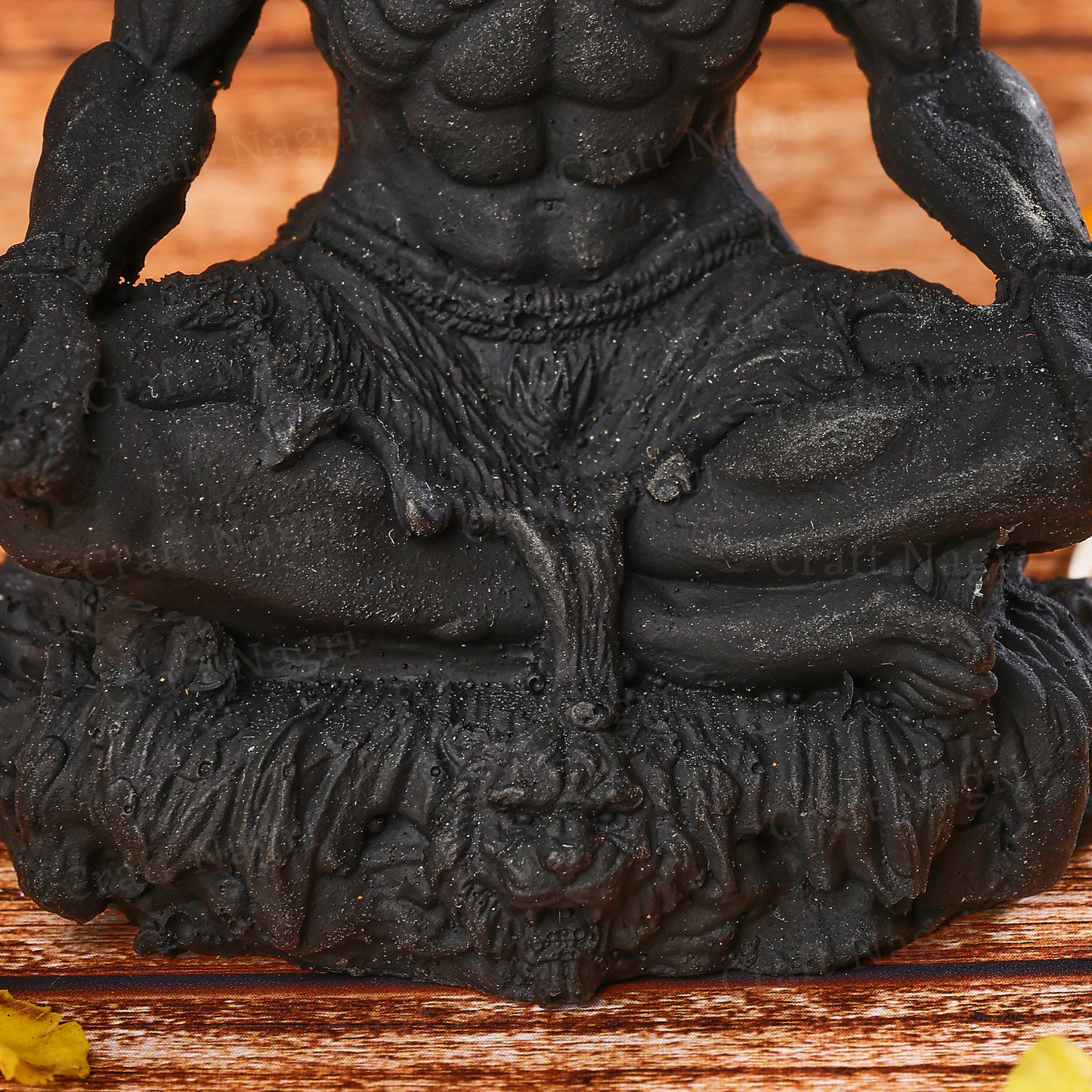 Mahayogi Shivji Car Dashboard Idol with Trishul (4 Inches)