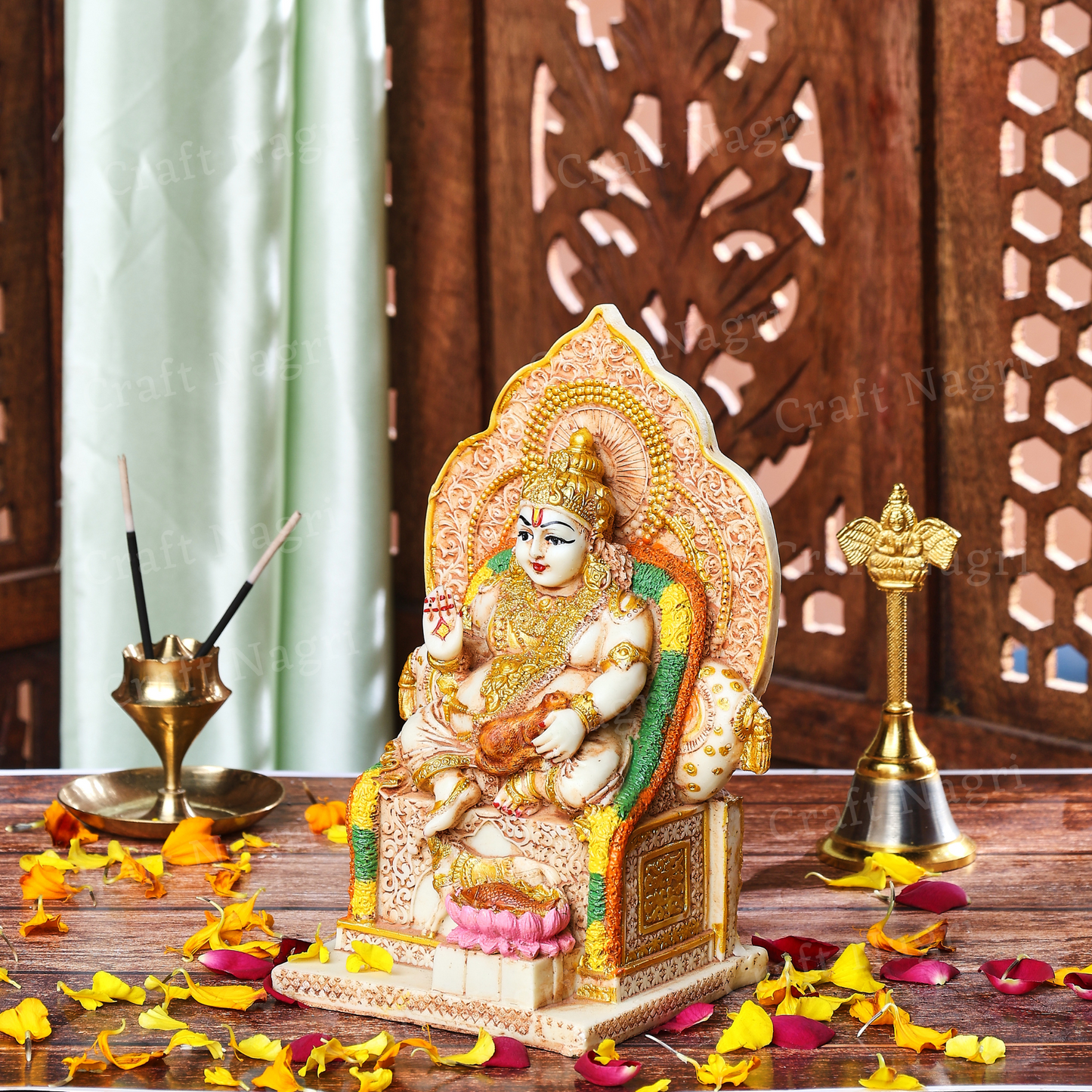 Kuber Ji God Idol (Murti) ( 7 Inches)