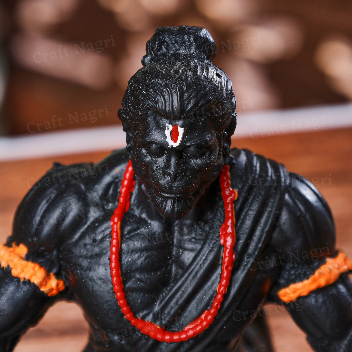 Meditating Hanuman Ji  Car Dashboard Idol (3.5 Inches)