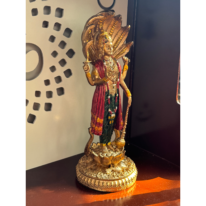 Lord Vishnu & Maa Laxmi Idol By CraftNagri